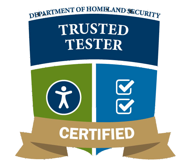 Department of Homeland Security Trusted Tester Logo